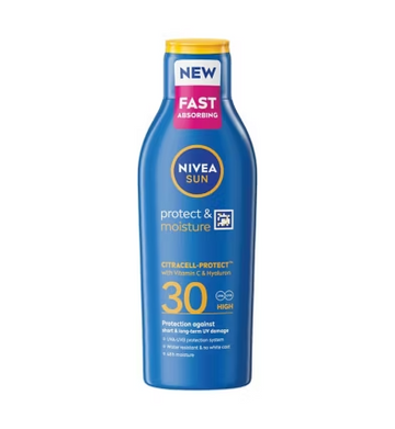 NIVEA SUN Protect & Moisture Sun Cream Lotion SPF30 200