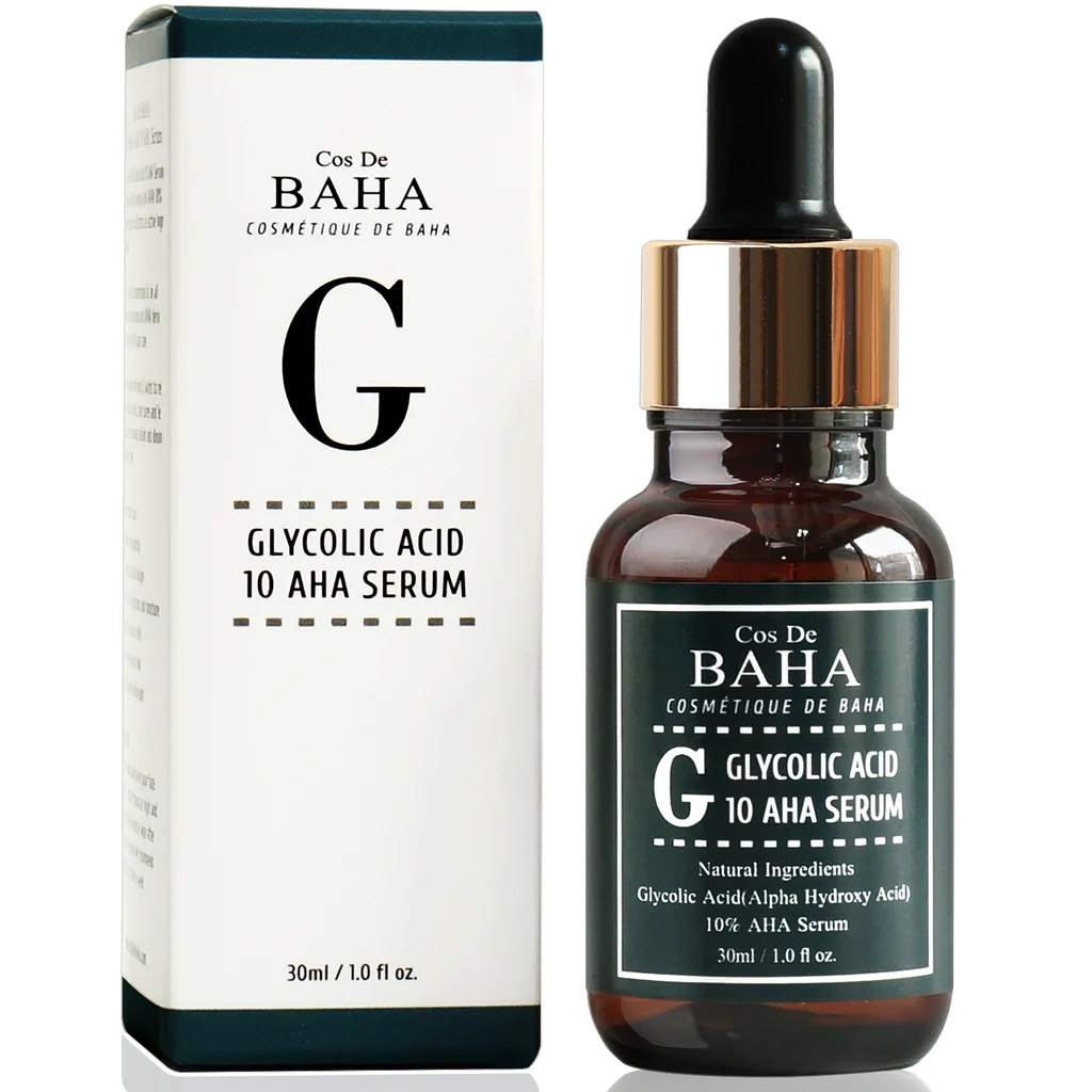 Cos De BAHA Glycolic Acid 10% Peel Serum 30ml