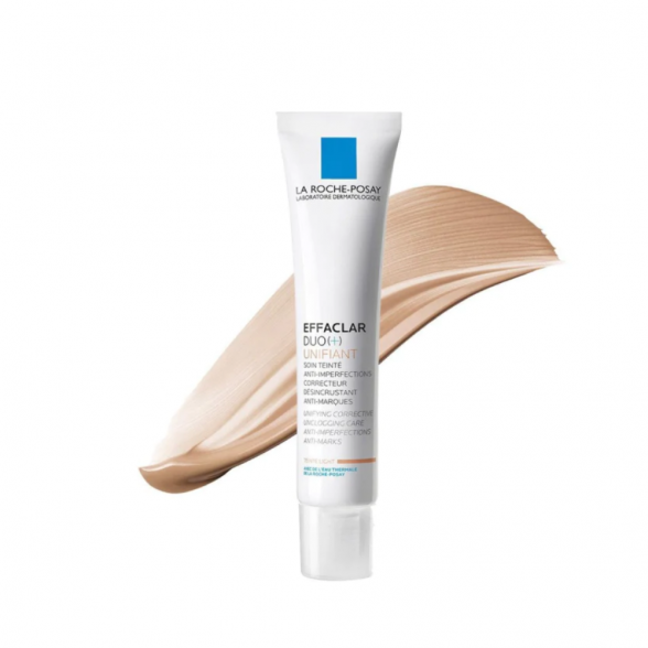 La Roche-Posay EFFACLAR DUO(+)  unificant unifying corrective unclogging CARE Anti-imperfection Tinted Care Light 40ml